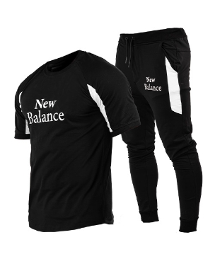 ست تیشرت و شلوار مردانه New Balance مدل 38341